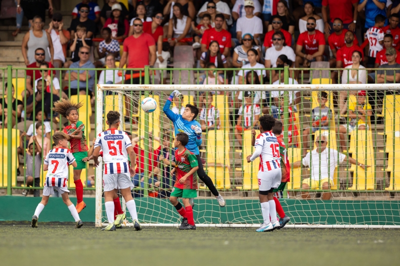 NOORD, ARUBA - JUNE 25: AVB U-11 Gold Final: Nacional v RCA on Sunday, June 25, 2023 at Centro Deportivo Frans Figaroa in Noord, 
(Photo by Davyne Croes/ DAC Image)