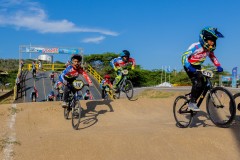 PARADERA, ARUBA - SEPTEMBER 9: Copa Latino Americano BMX Championship 2023 on Saturday, September 9, 2023 at Parke Curason Jaburibari in Paradera, 
(Photo by Davyne Croes/DAC Image)