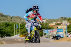 PARADERA, ARUBA - SEPTEMBER 9: Copa Latino Americano BMX Championship 2023 on Saturday, September 9, 2023 at Parke Curason Jaburibari in Paradera, 
(Photo by Davyne Croes/DAC Image)