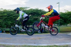 PARADERA, ARUBA - SEPTEMBER 9: Copa Latino Americano BMX Championship 2023 on Saturday, September 9, 2023 at Parke Curason Jaburibari in Paradera, 
(Photo by Davyne Croes/DAC Image)