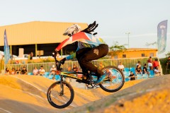 PARADERA, ARUBA - SEPTEMBER 9: Copa Latino Americano BMX Championship 2023 on Saturday, September 9, 2023 at Parke Curason Jaburibari in Paradera, 
(Photo by Davyne Croes/DAC Image)