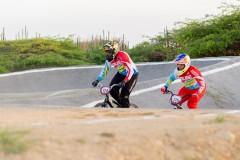 PARADERA, ARUBA - SEPTEMBER 9: Copa Latino Americano BMX Championship 2023 on Saturday, September 9, 2023 at Parke Curason Jaburibari in Paradera, 
(Photo by Davyne Croes/DAC Image)