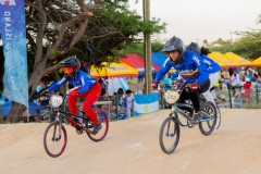 PARADERA, ARUBA - SEPTEMBER 9: Copa Latino Americano BMX Championship 2023 on Saturday, September 9, 2023 at Parke Curason Jaburibari in Paradera, 
(Photo by Davyne Croes/DAC Image)