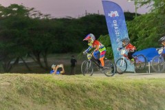 PARADERA, ARUBA - SEPTEMBER 9: Copa Latino Americano BMX Championship 2023 on Saturday, September 9, 2023 at Parke Curason Jaburibari in Paradera, 
(Photo by Davyne Croes/DAC Image)